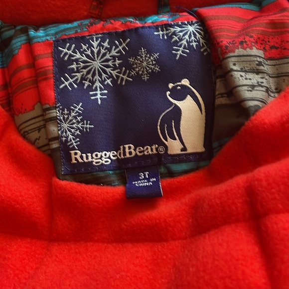 Size 3T rugged bear coat and snowpants set EUC - Picture 2 of 7